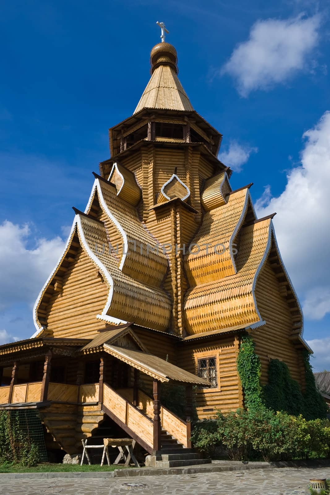 Wooden Russian Church, Moscow, Izmailovo