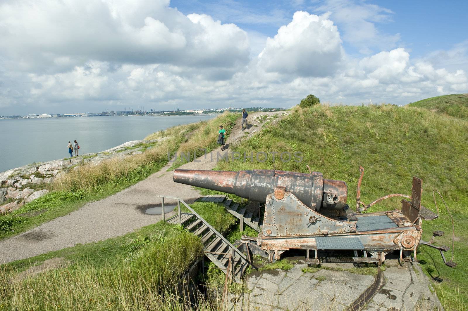 Sveabor fortress museum on the island near Helsinki, Finland. Taken on Julay 2011