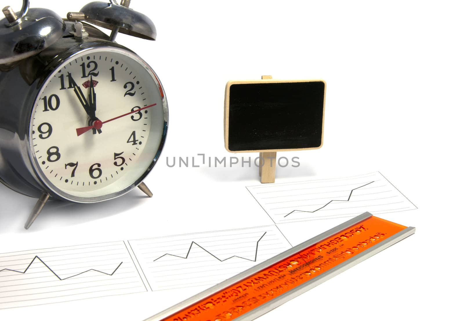 time for success with the clock at five for twelve