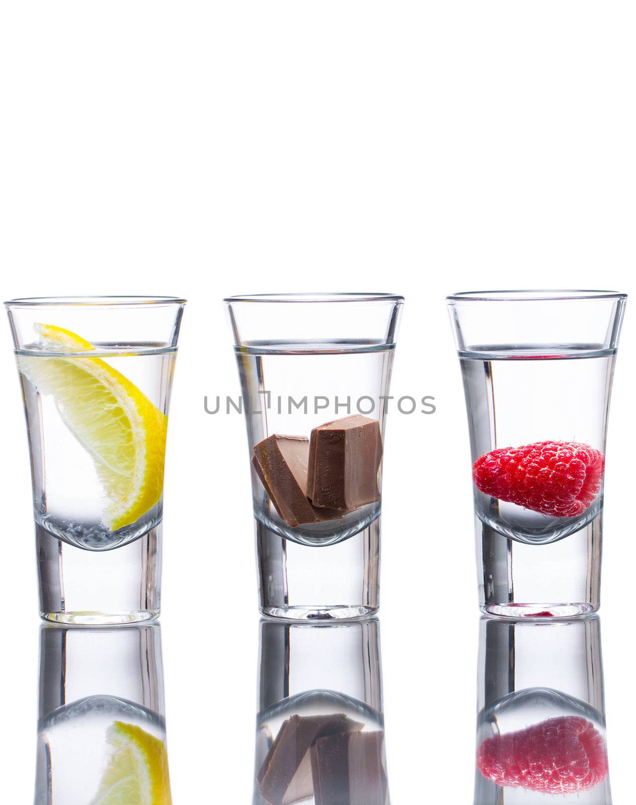 Flavoured vodka shots by Jaykayl