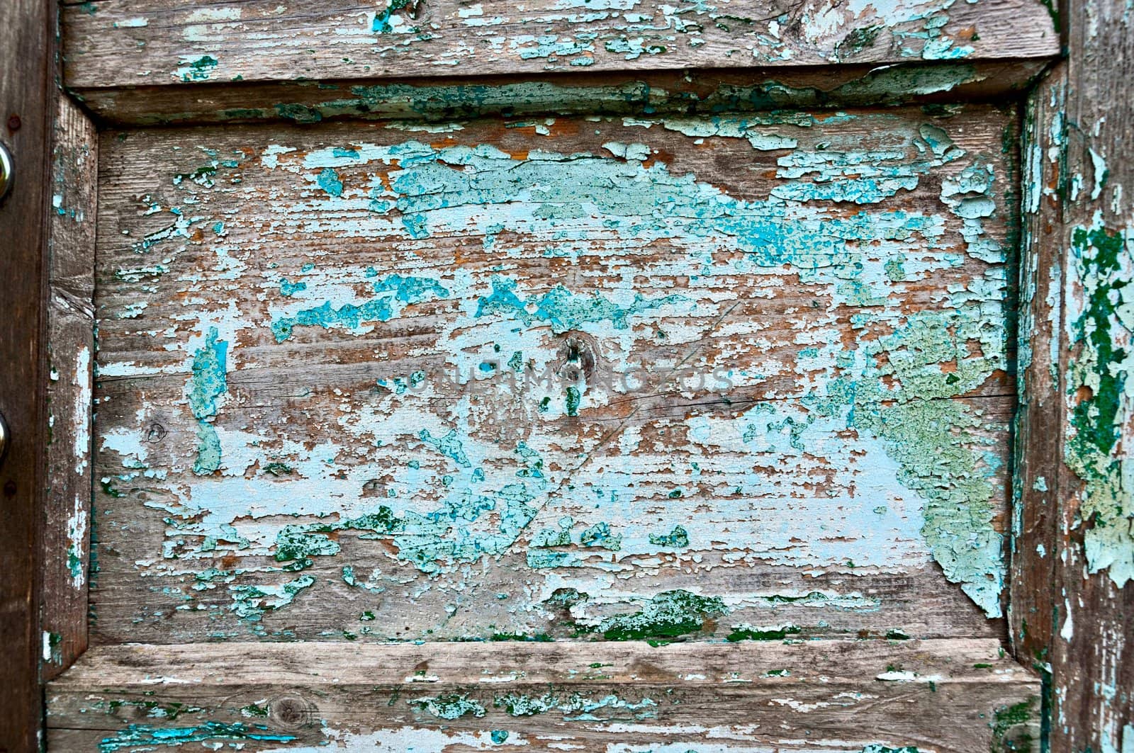 Old door fragment, may be used as a frame or background.