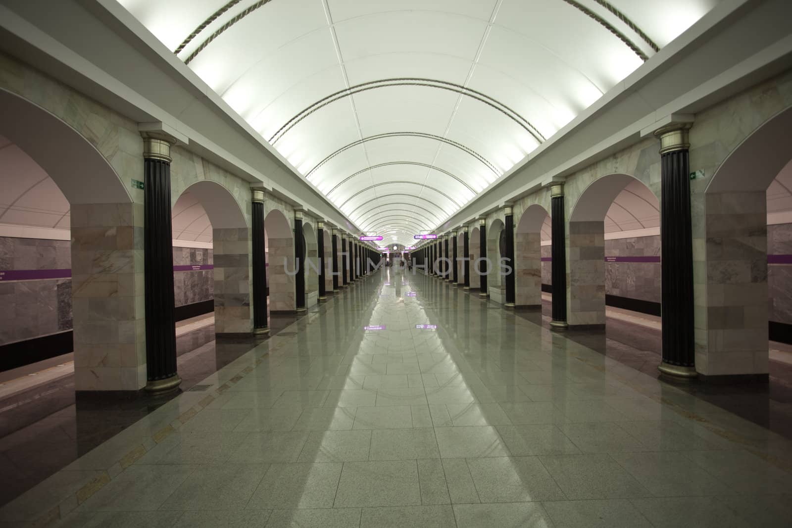 subway station Admiralteiskaya in St. Petersburg