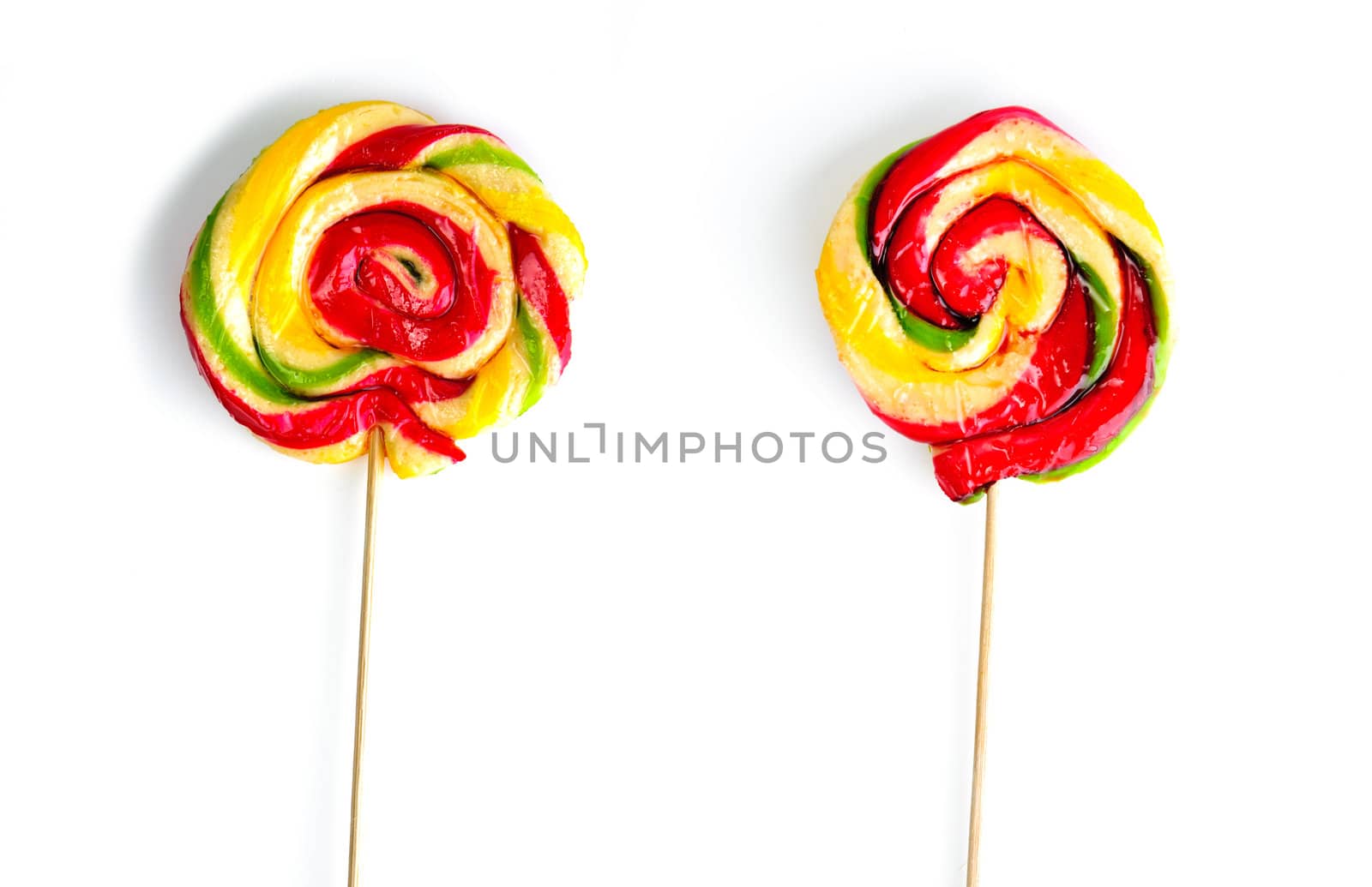 An image of nice bright sweet lollipops