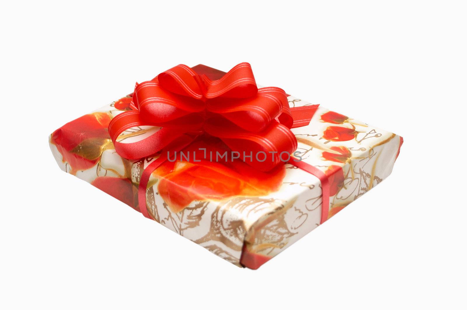 An image of box with present