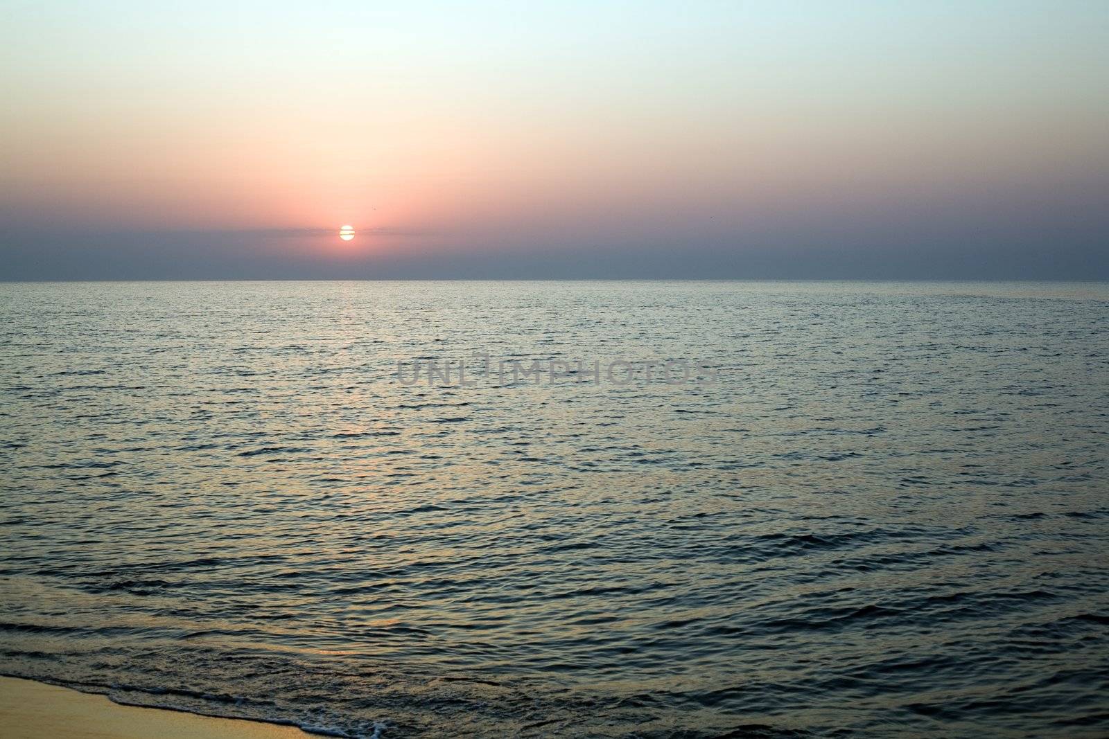 An image of beautiful dawn over the sea