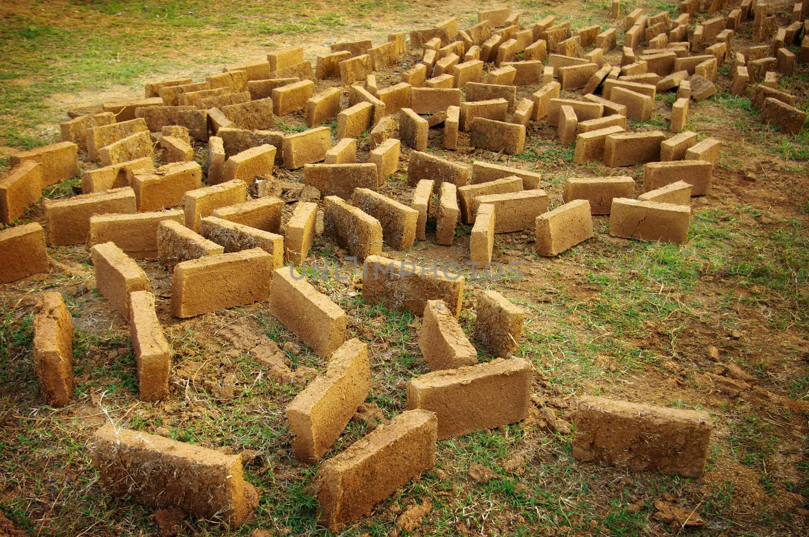 Clay brick for build the clay house by pixbox77