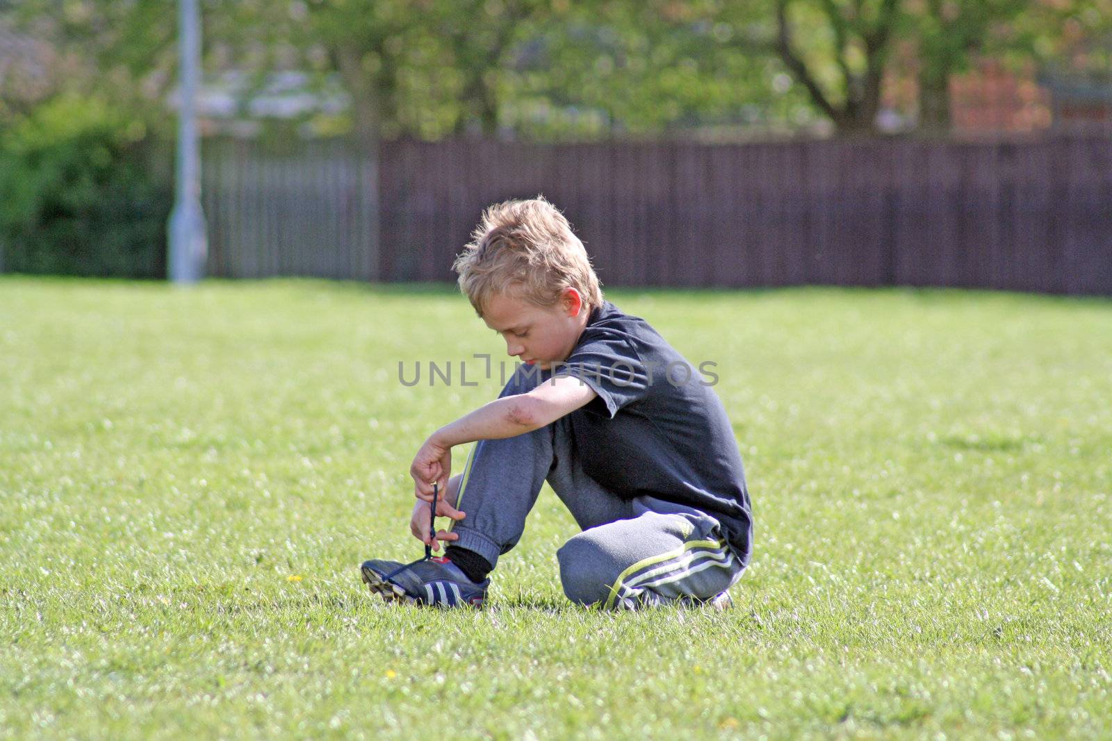 teenage boy enjoying a game of football