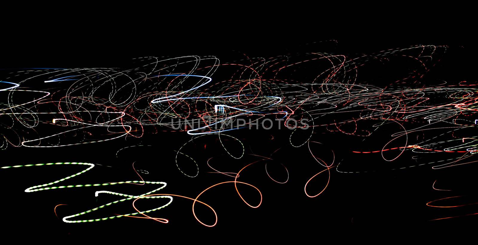 Abstract lights by velkol