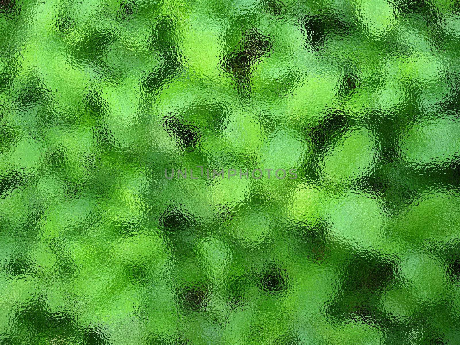 The image of green background from bushes and moss