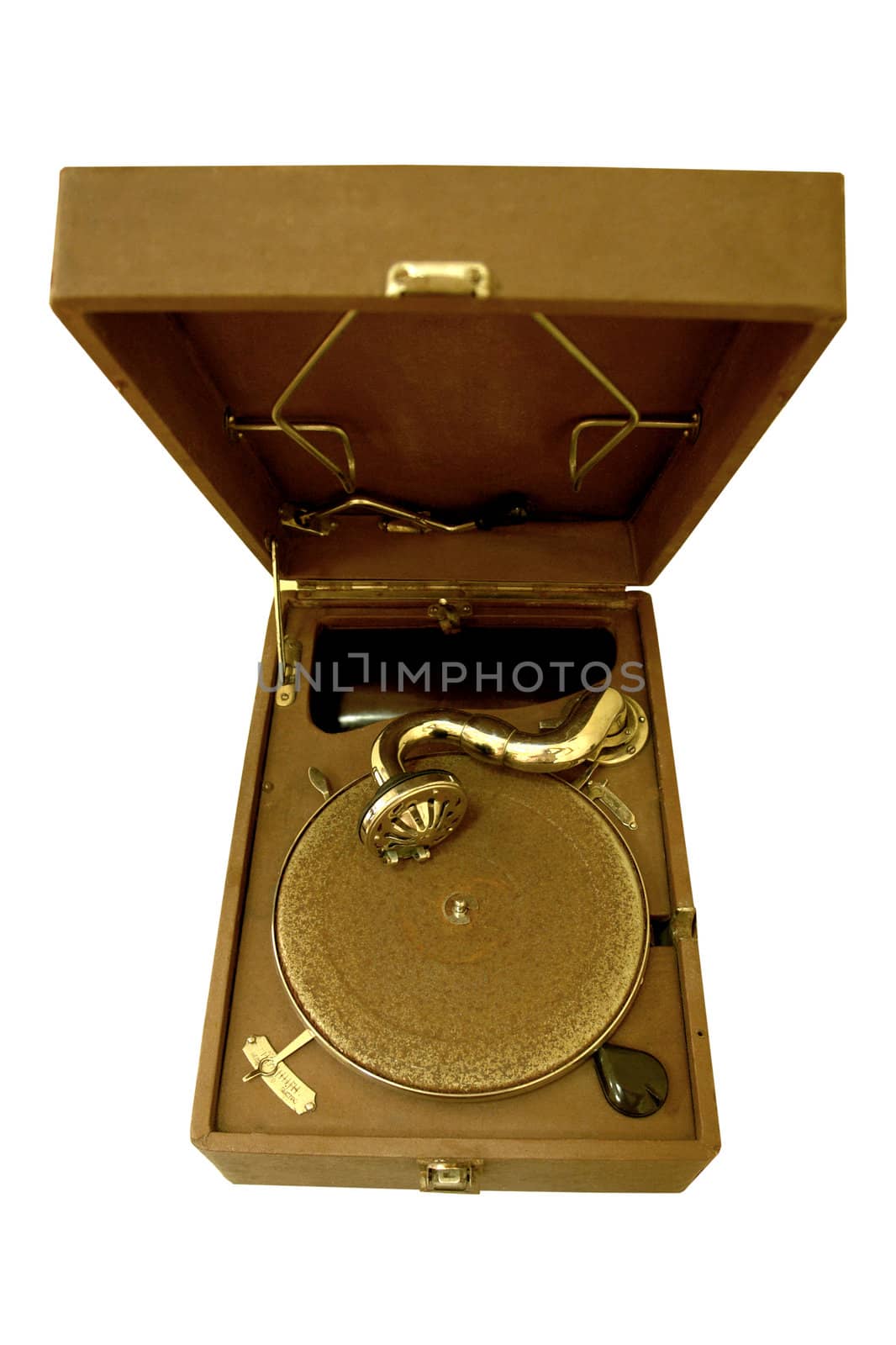  retro gramophone old style isolated...