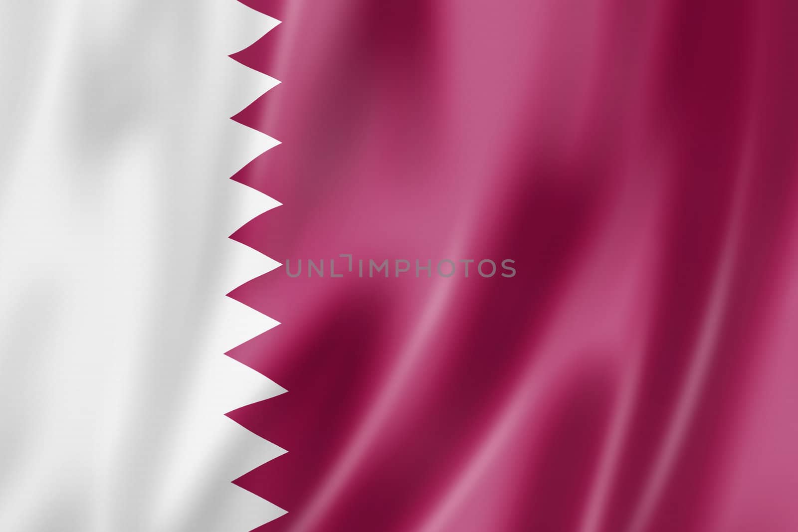 Qatar flag by daboost