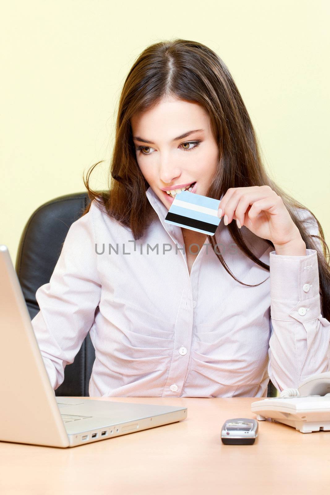 online shopping with credit card by imarin