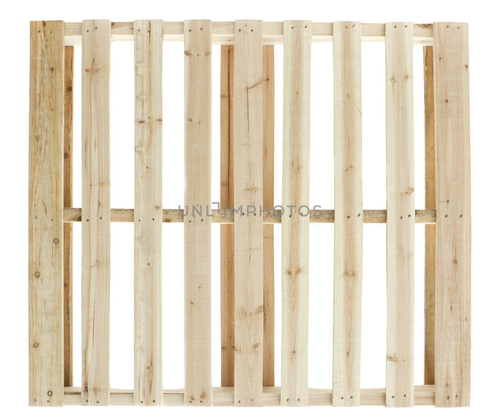 New wooden platforms  for the transportation of construction materials