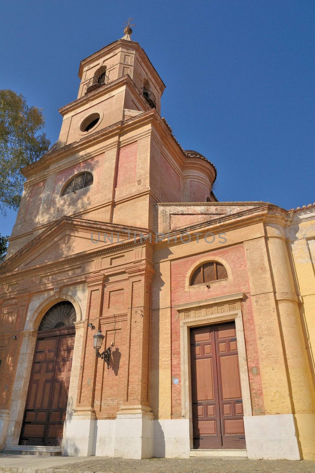 historic church in the center of Malaga