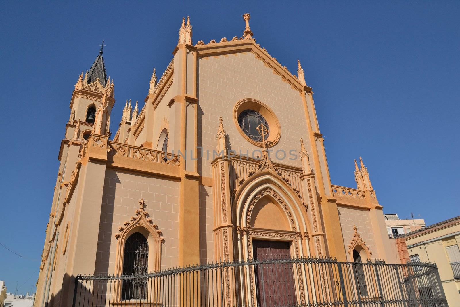 historic church in the center of Malaga