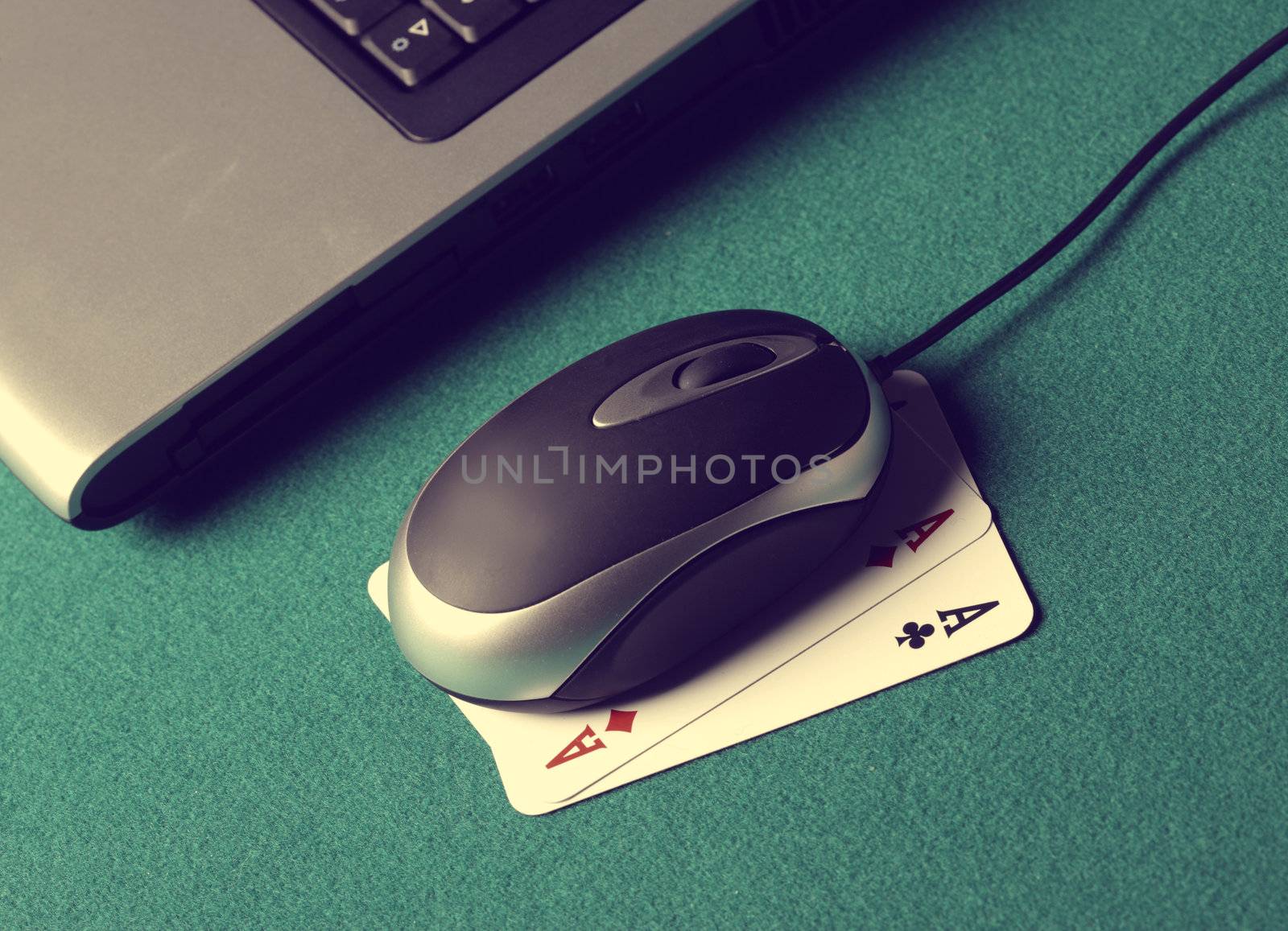 Poker on line concept by stokkete