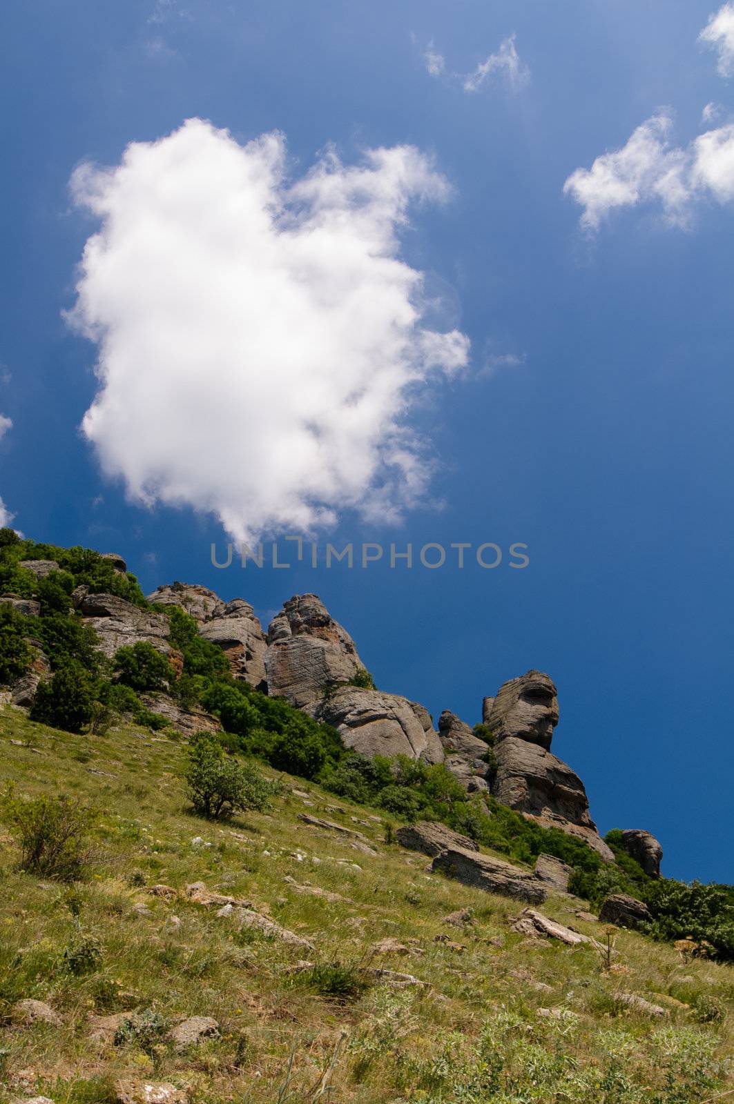 Mountain plateau, Crimea, Ukraine by nvelichko
