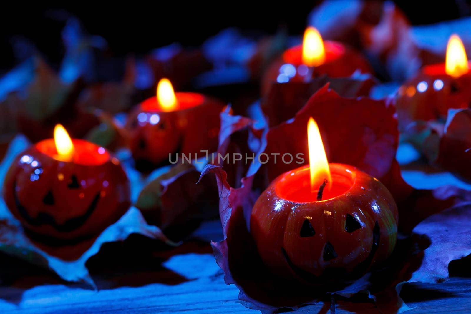 Halloween pumpkins by shebeko
