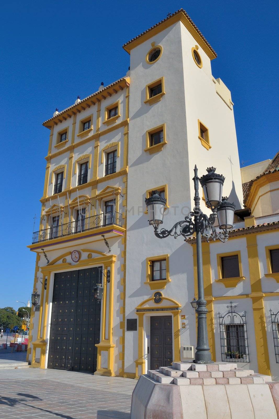 historic church in the center of Malaga