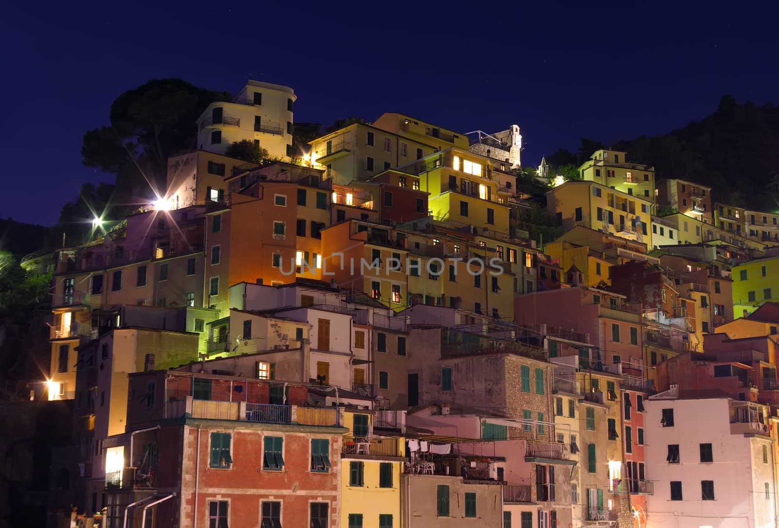 traditional gouses  in Riomaggiore, Cinque Terre, Italy