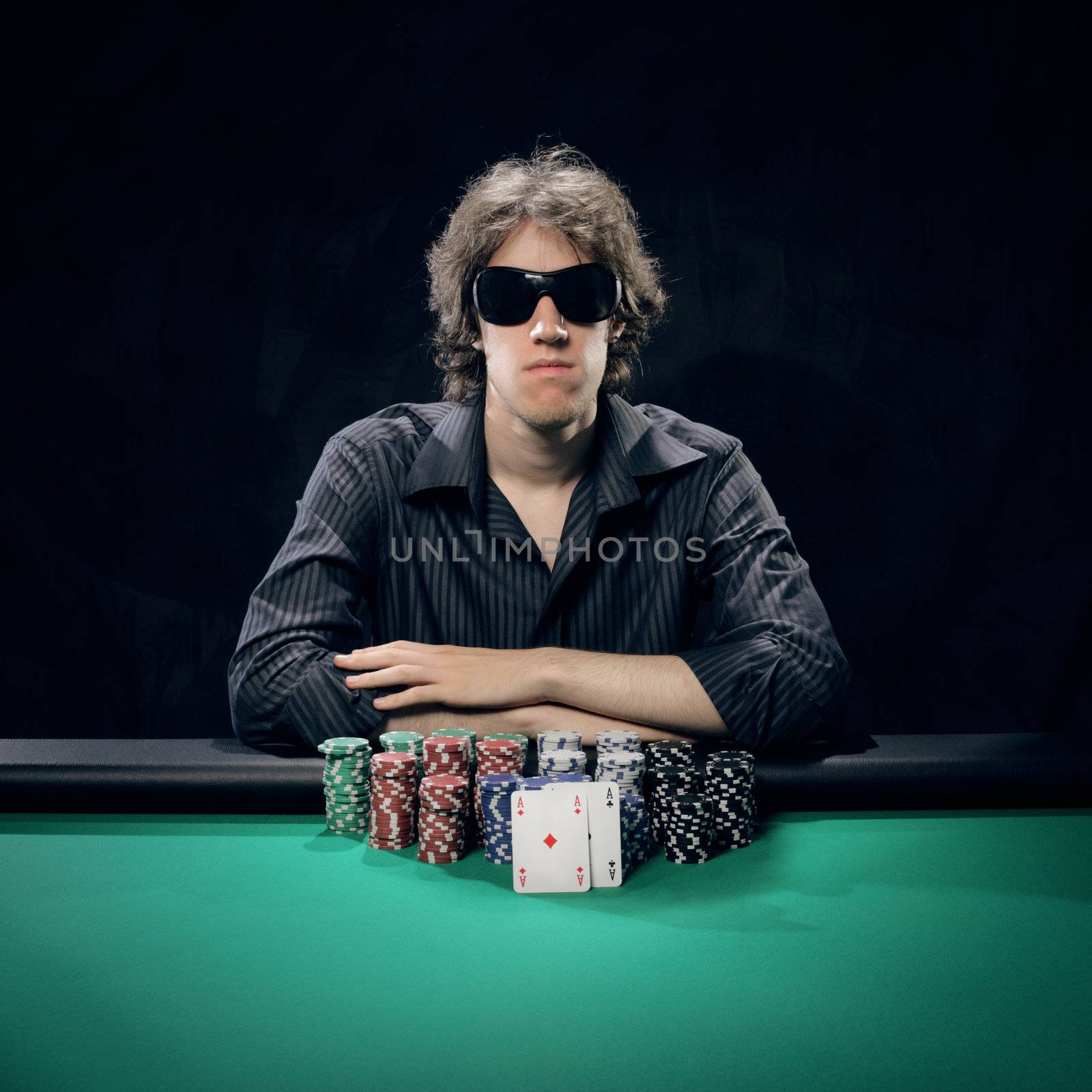 Texas Hold'em poker: the winner by stokkete