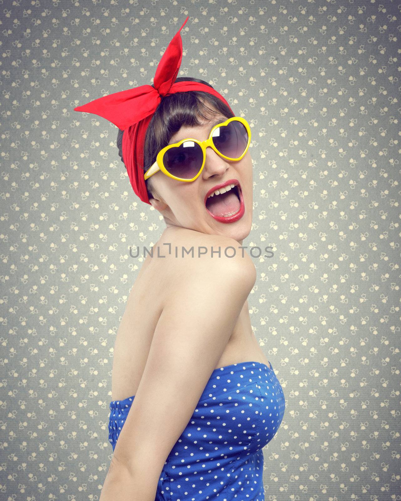 vintage pin up by stokkete