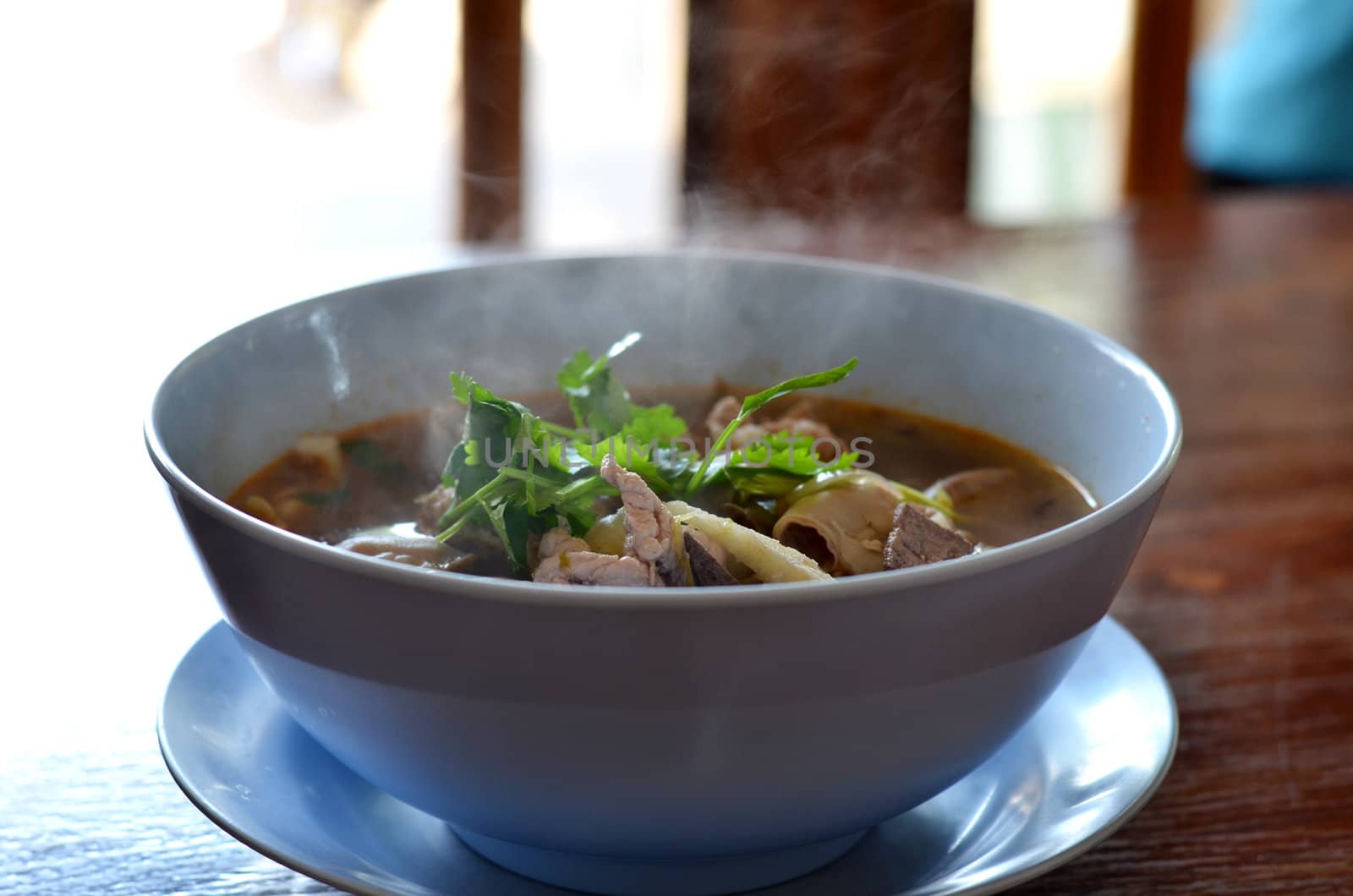 Pork Spare Rib Soup , hot and spicy