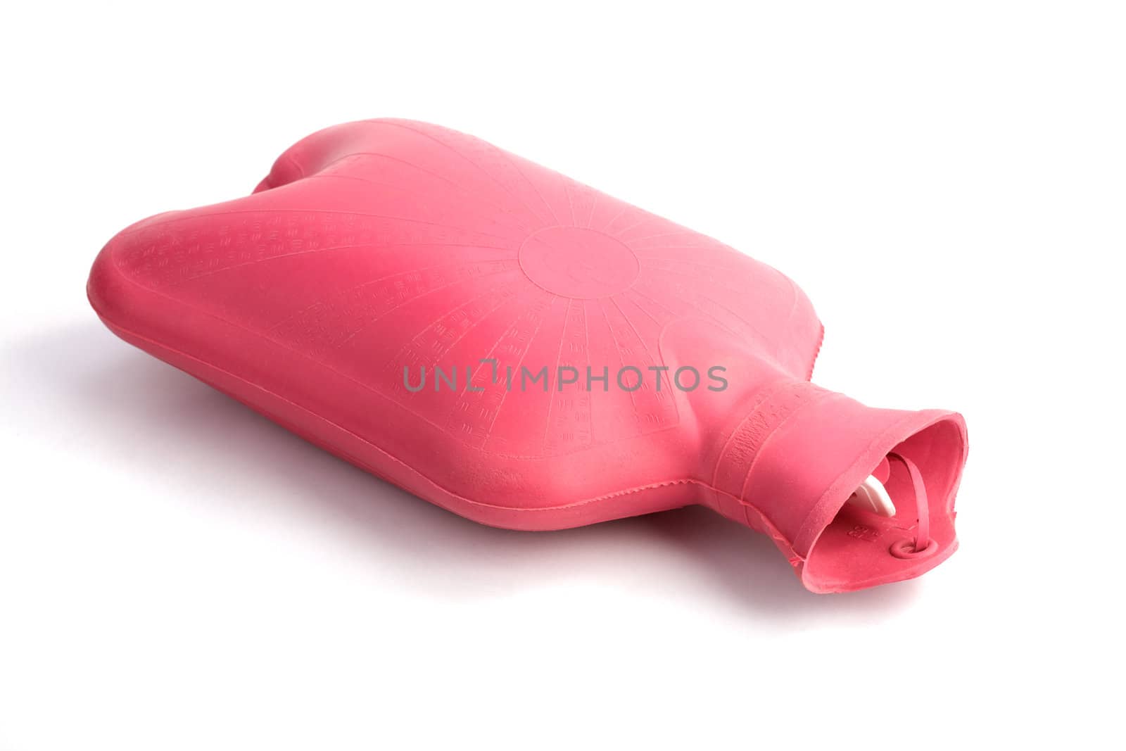 medical hot-water bottle  on a white background