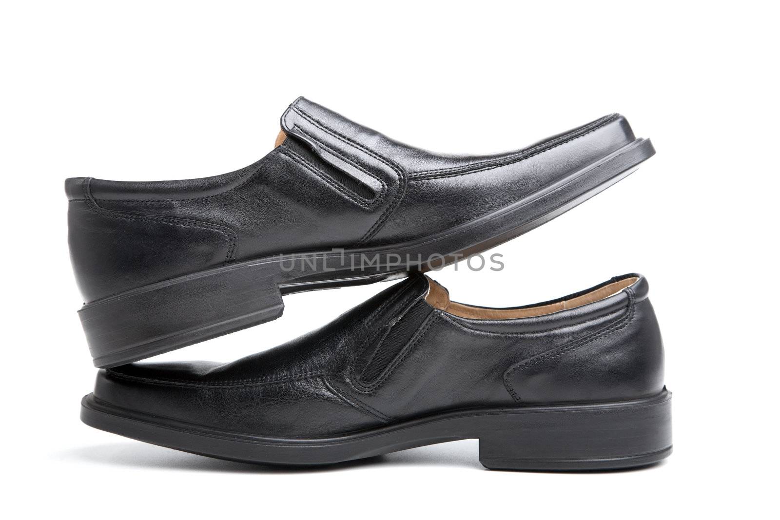 Pair of black man's shoes by alarich
