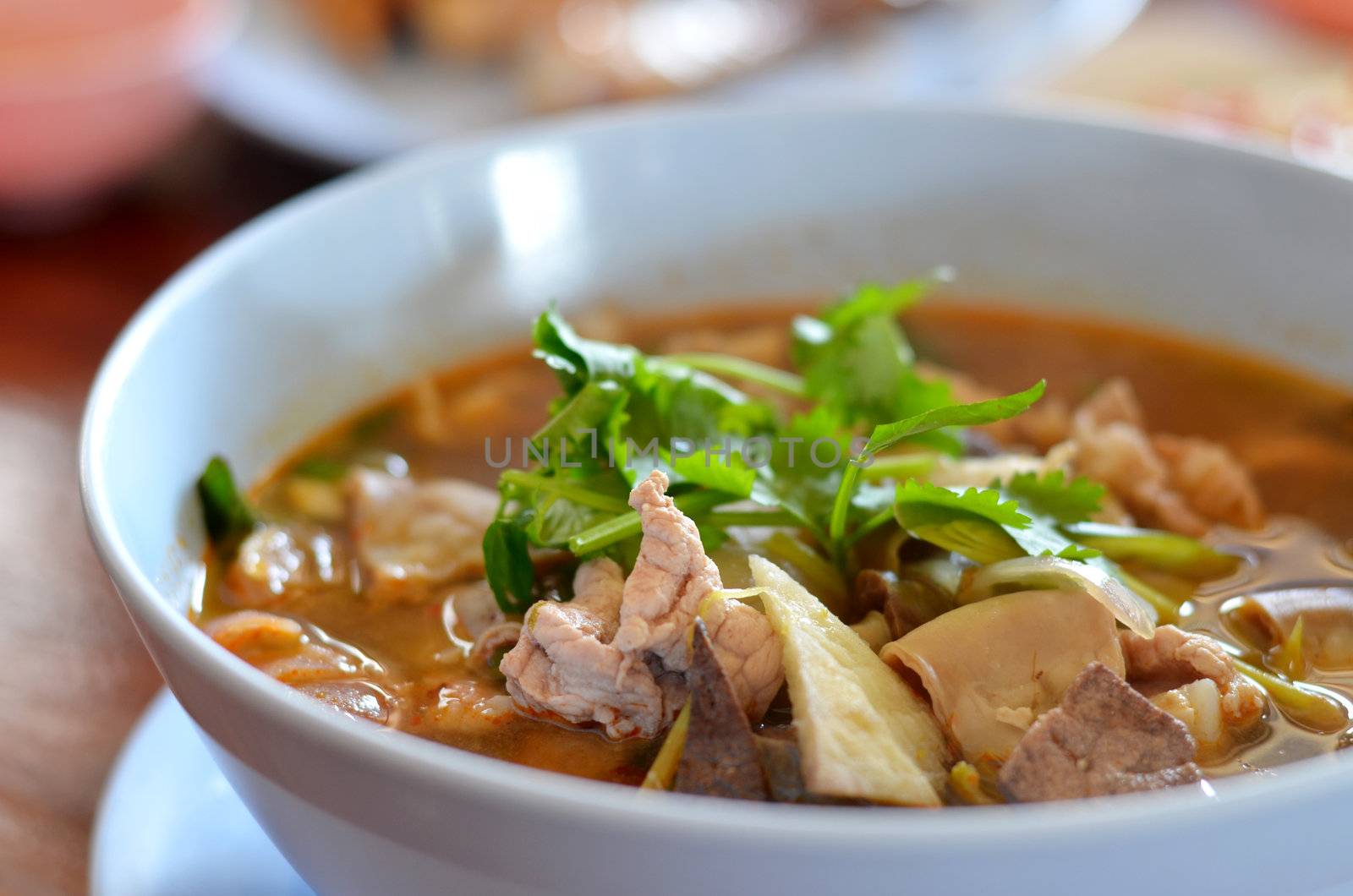 Thai cuisine by rakratchada