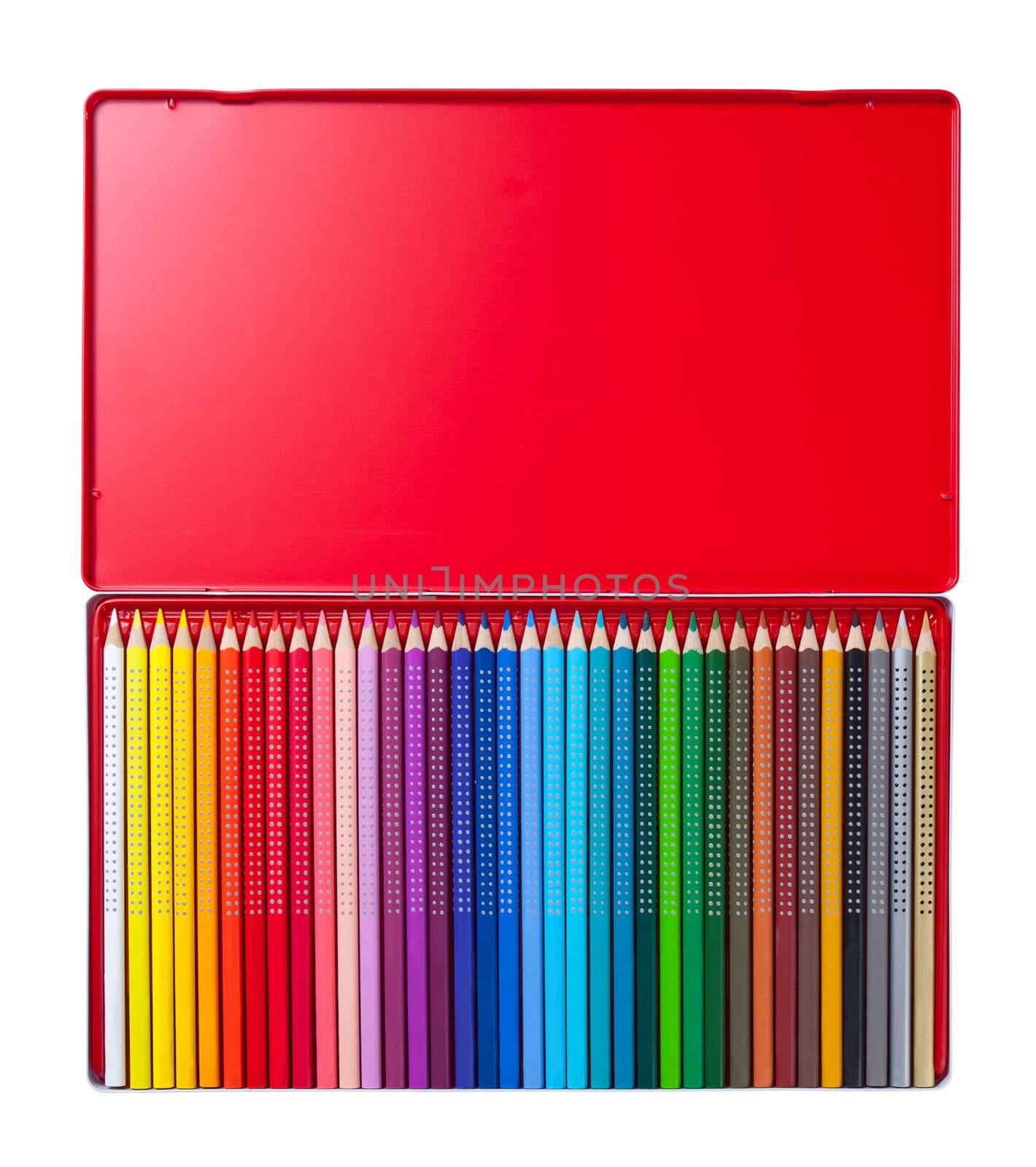 Color pencil in box by firewings