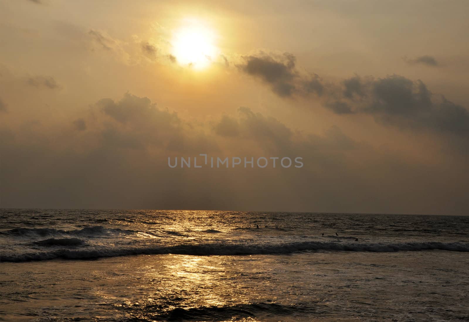 Sunset at the ocean in Sri Lanka by kdreams02
