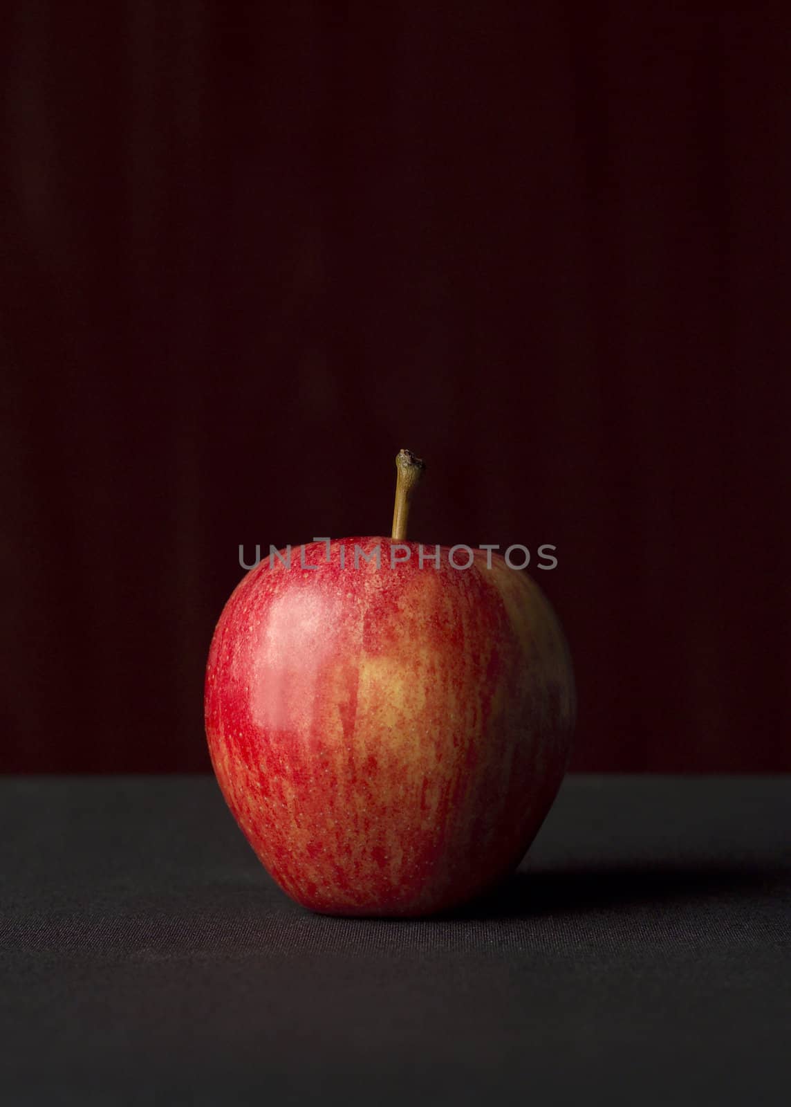 Still Life of a red apple
