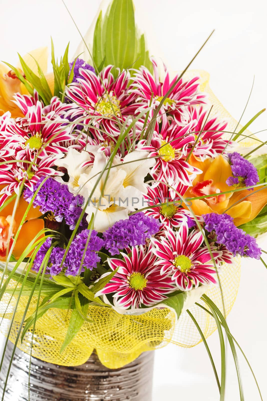 bouquet of colorful flowers  by shebeko