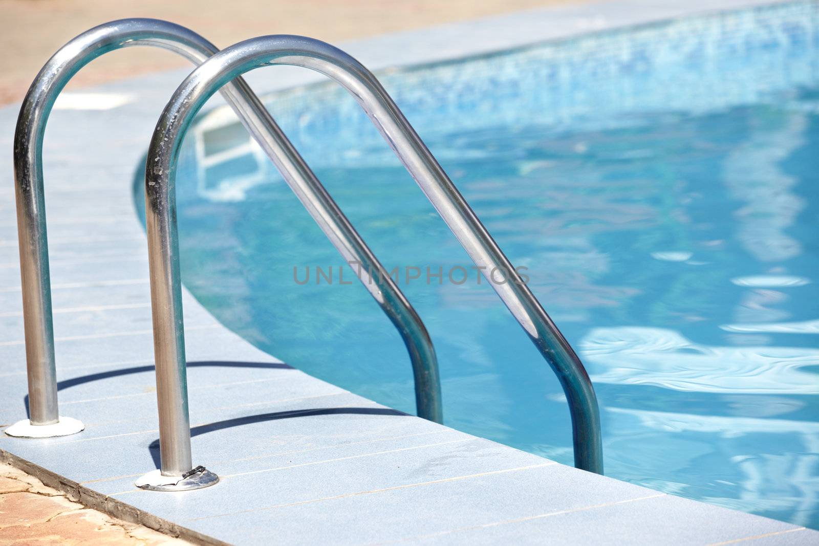 Handrail of the public swimming pool by Novic