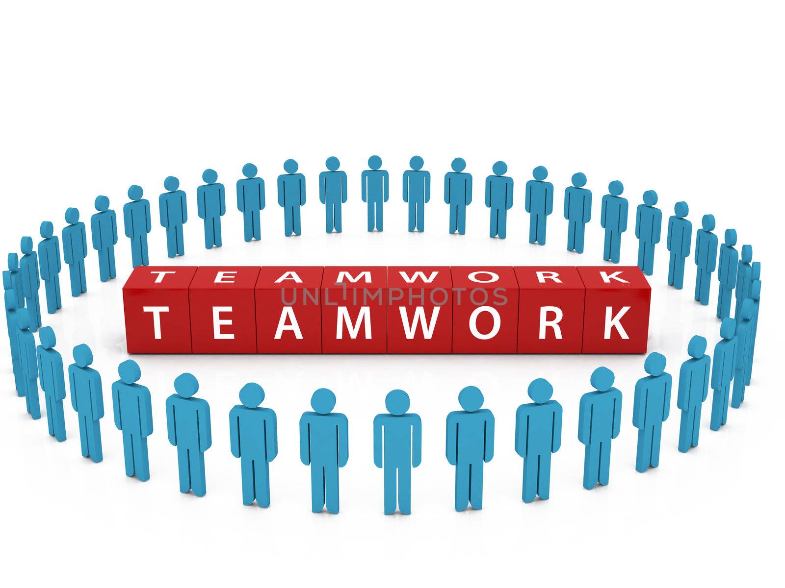 Teamwork Concept by niglaynike