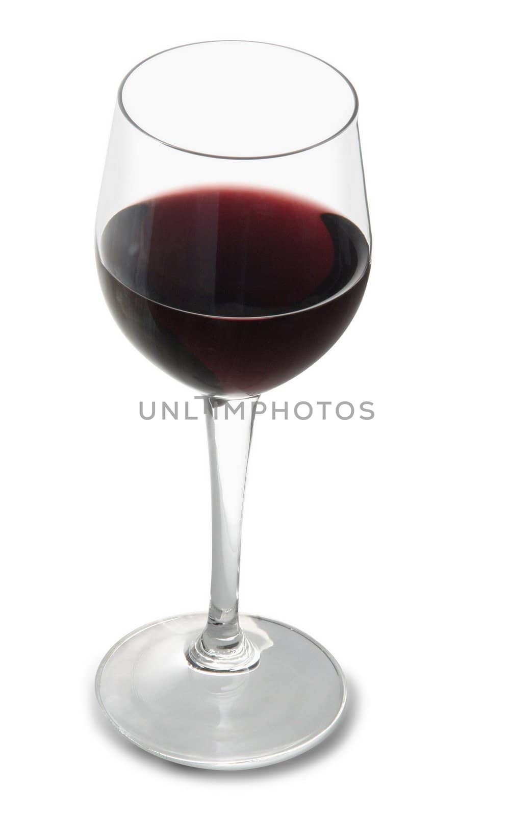 Red wine glass by Baltus