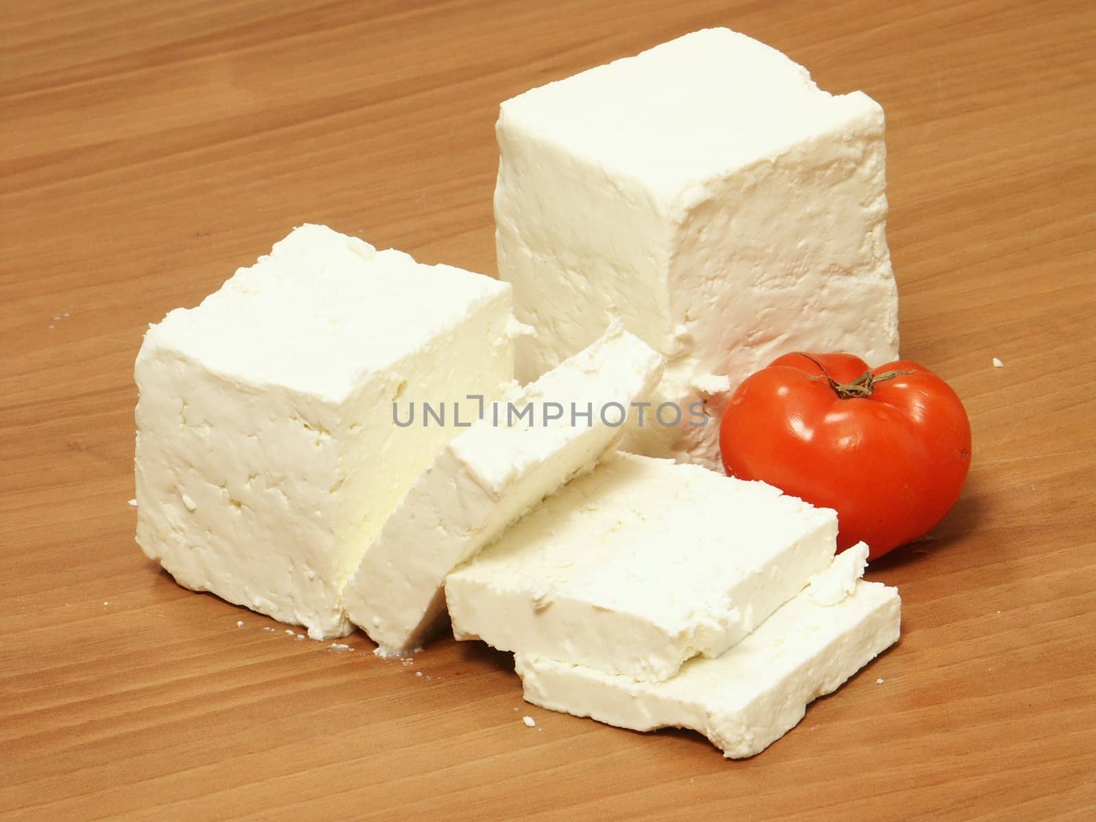 Cheese with tomatoes