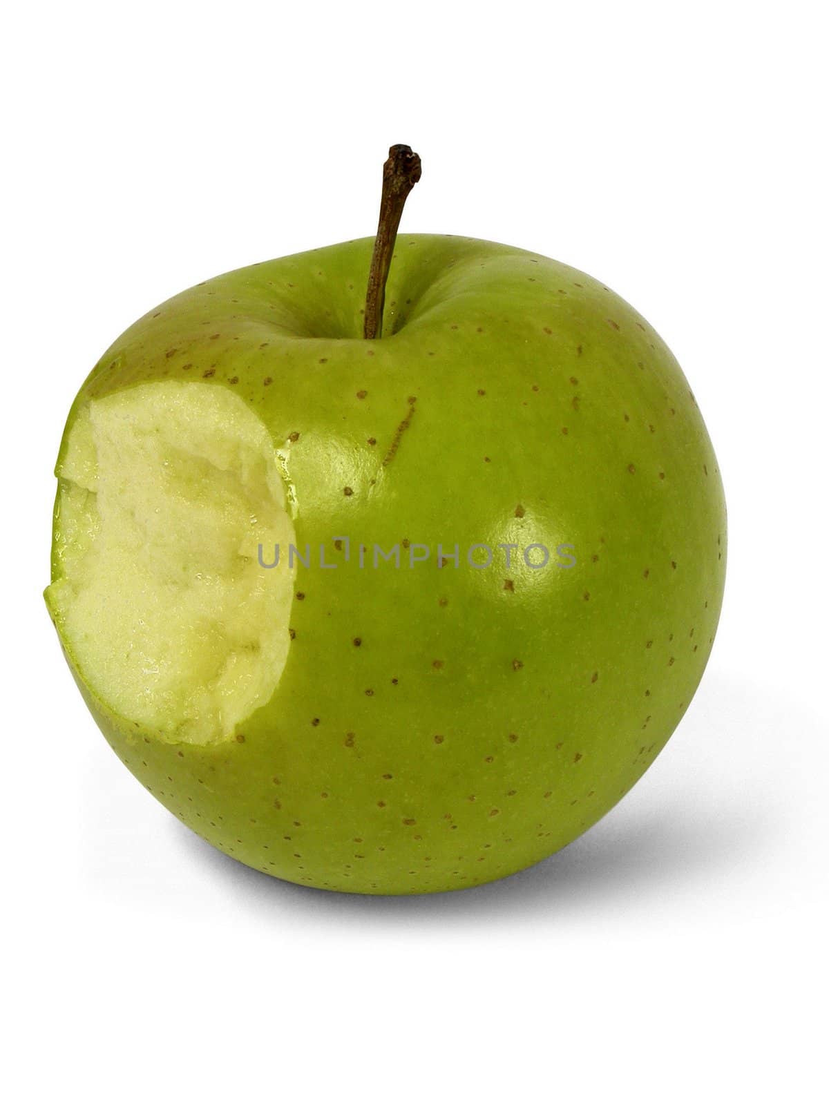 eaten apple by Baltus