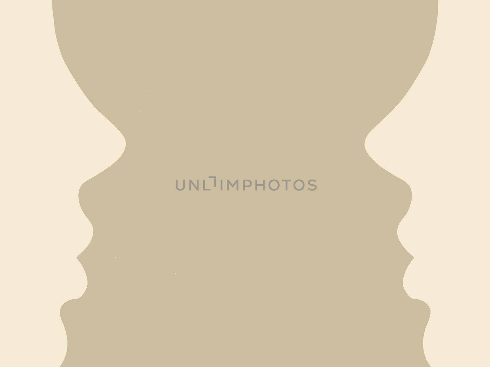 person silhouette on brown background