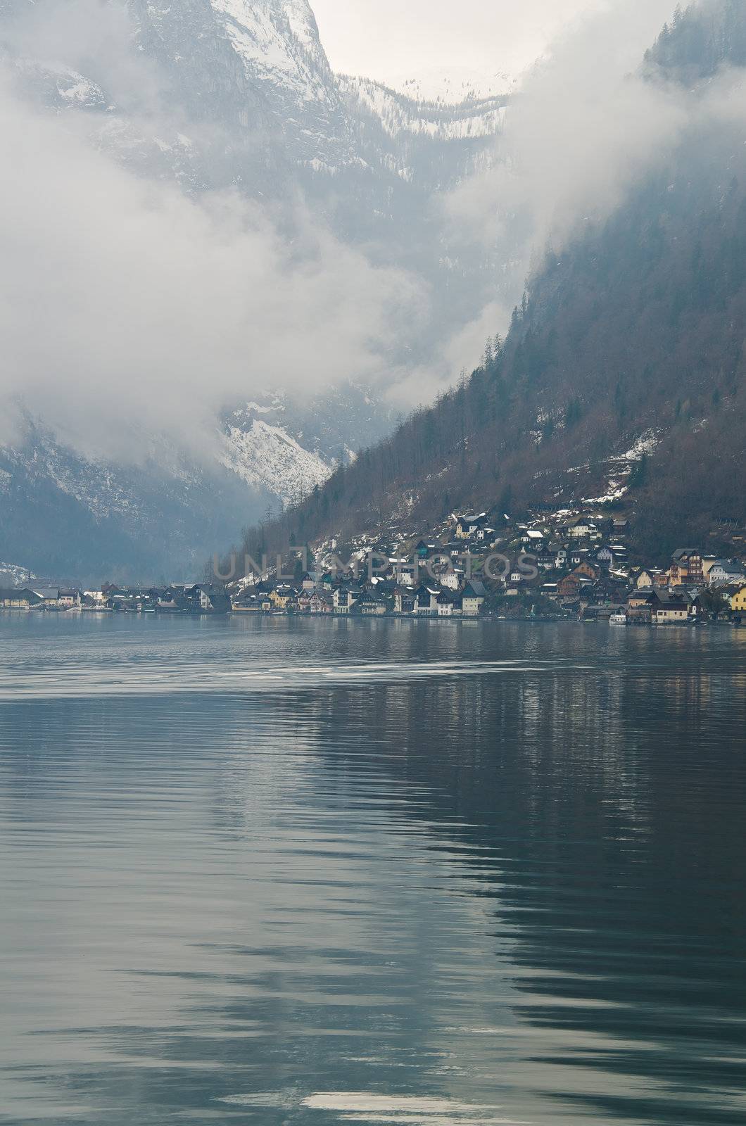 Hallstatt in the winter, Austria