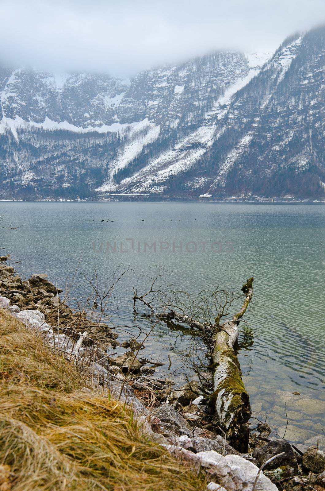 Hallstatt in the winter, Austria