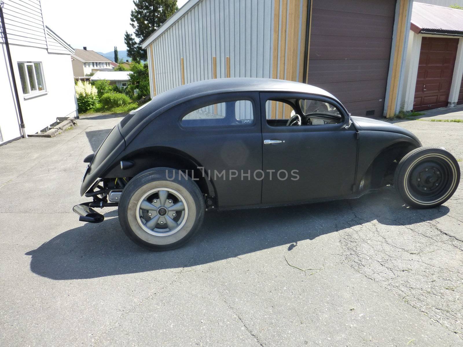 Stripped car in Trondheim