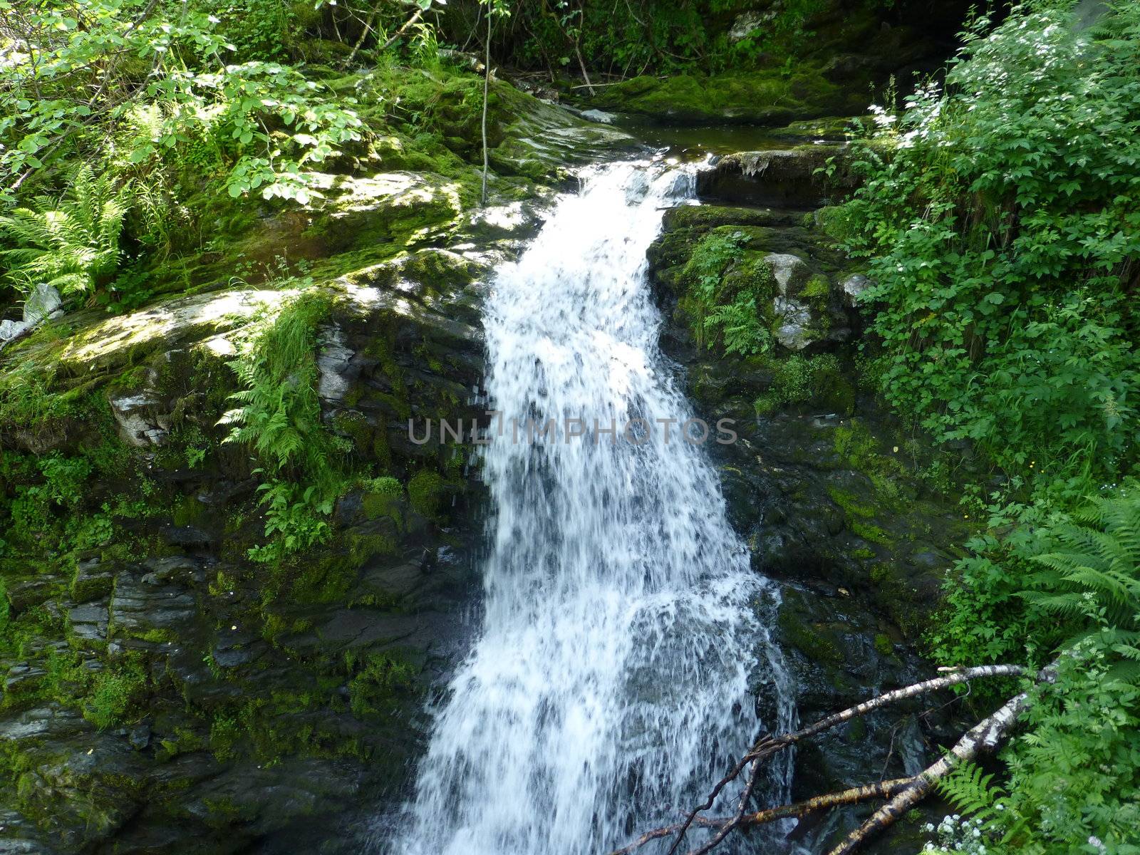 Small waterfall in Trondheim