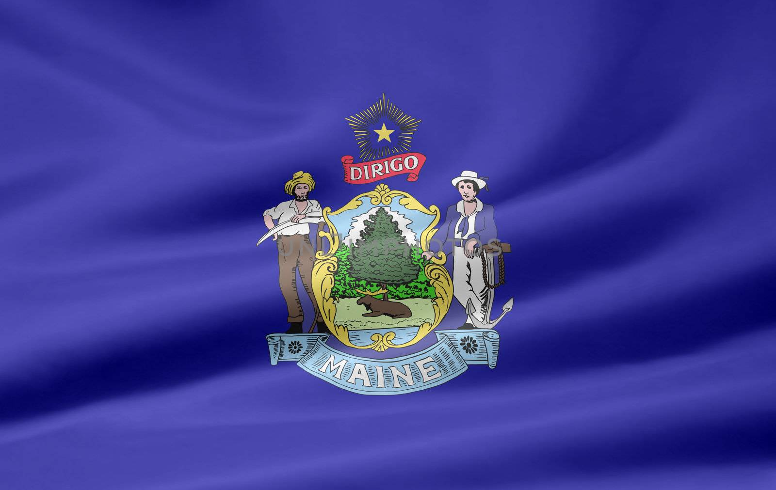 Flag of Maine by joggi2002