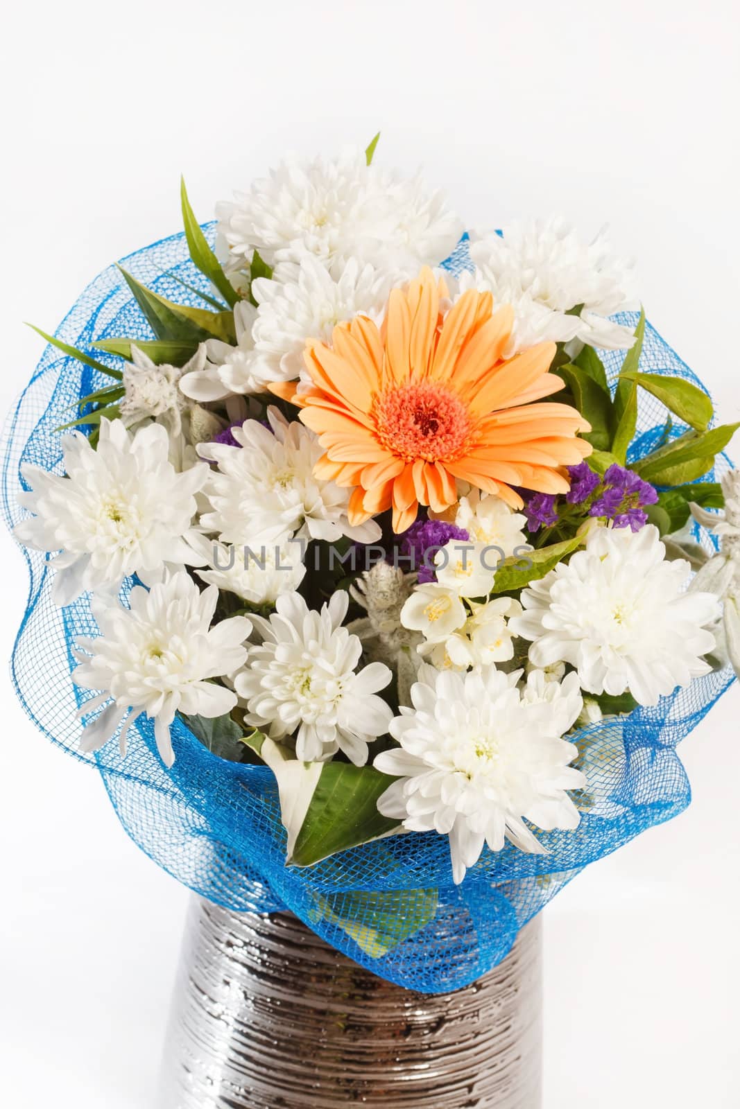 bouquet of colorful flowers  by shebeko