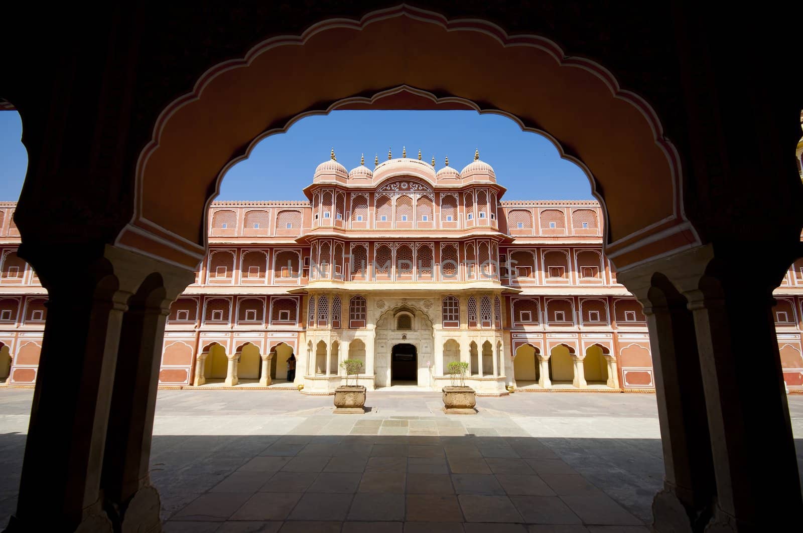 City Palace in Jaipur, India by johnnychaos