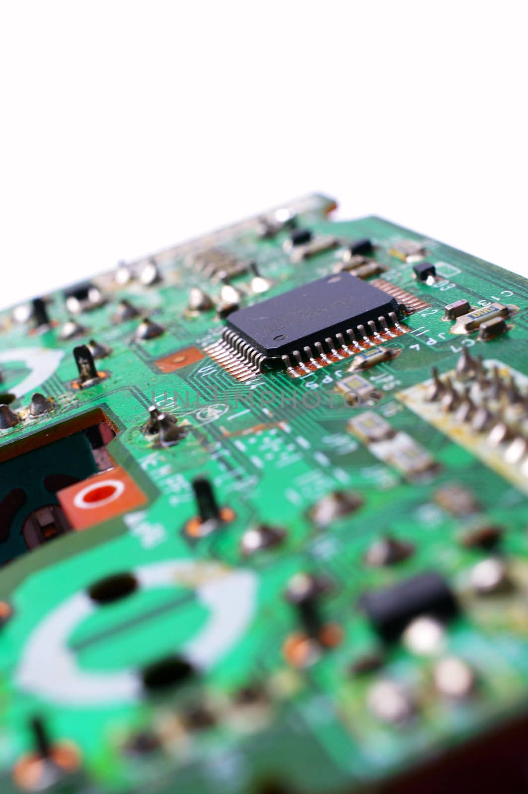 Electronic board with processor , Technology background