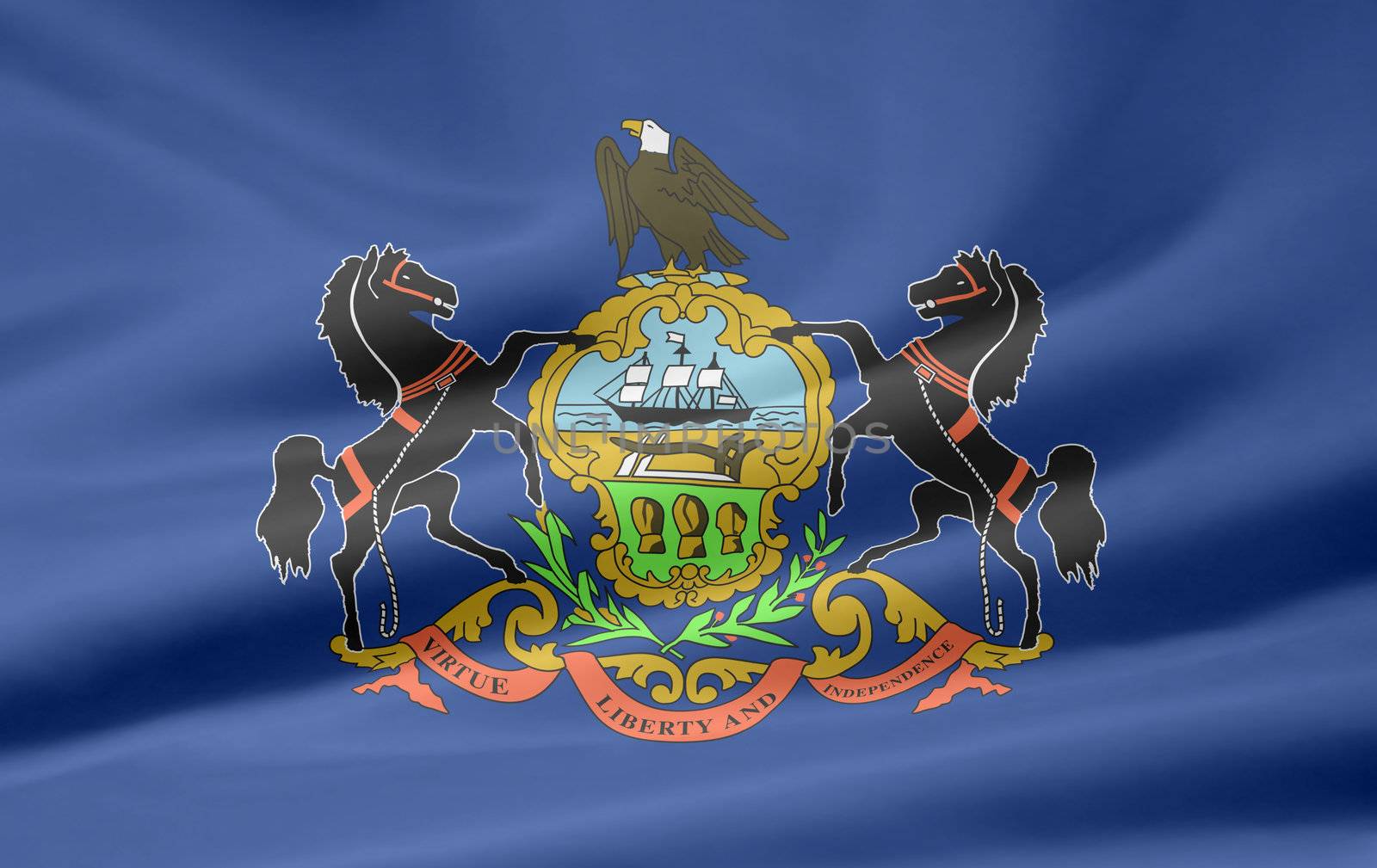 Flag of Pennsylvania by joggi2002