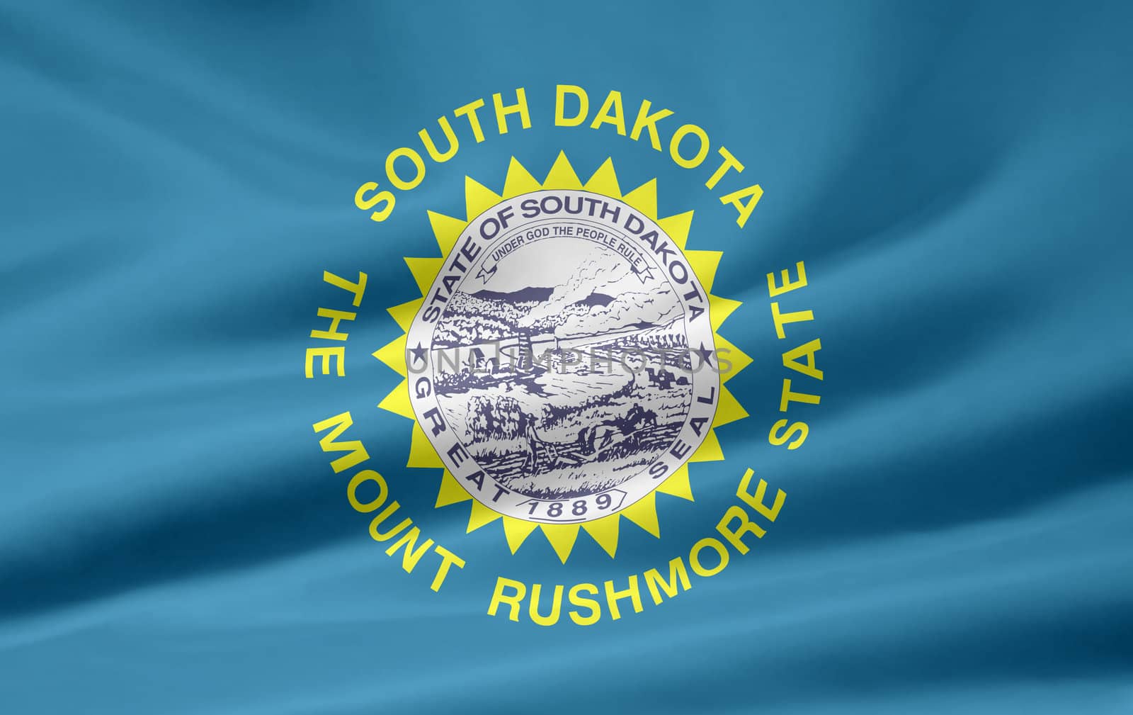 Flag of South Dakota by joggi2002